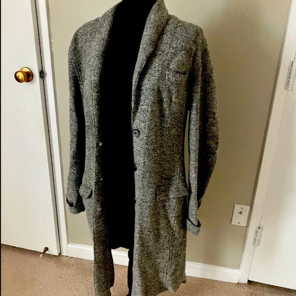 100% wool lightweight coat